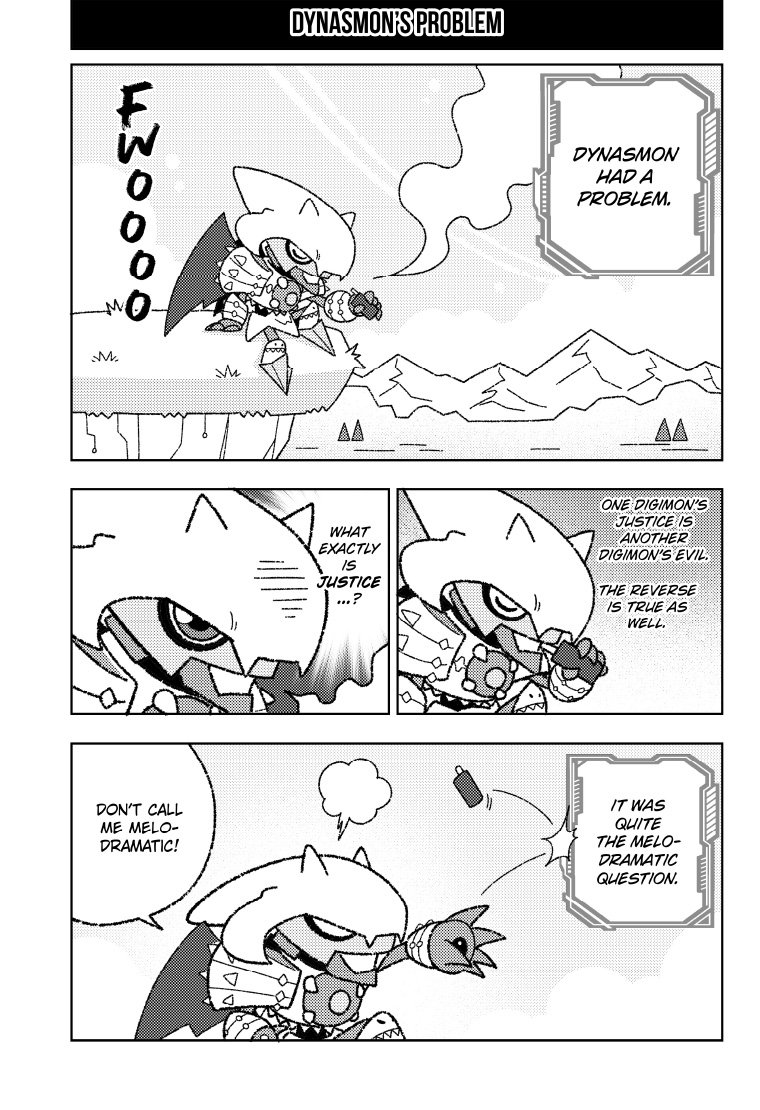 Mini Digimon Story of the Royal Knights EP1 1page