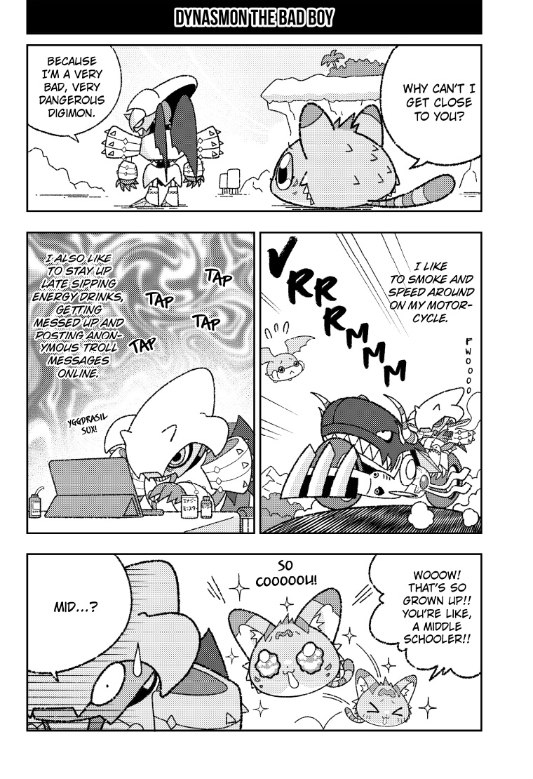 Mini Digimon Story of the Royal Knights EP1 8page