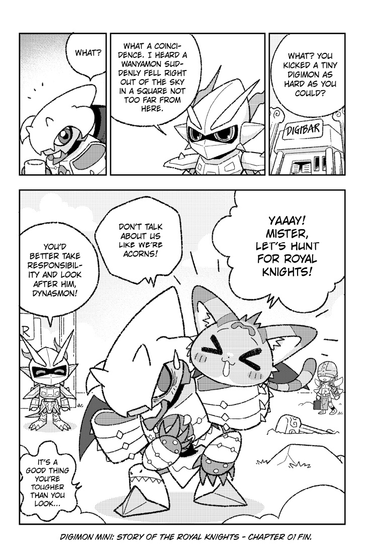 Mini Digimon Story of the Royal Knights EP1 14page