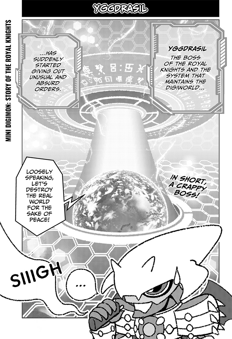 Mini Digimon Story of the Royal Knights EP2 1page