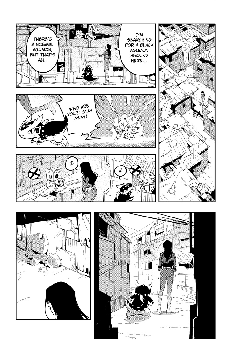DIGIMON SEEKERS ～The Crossroad Witch～ EP1 36page