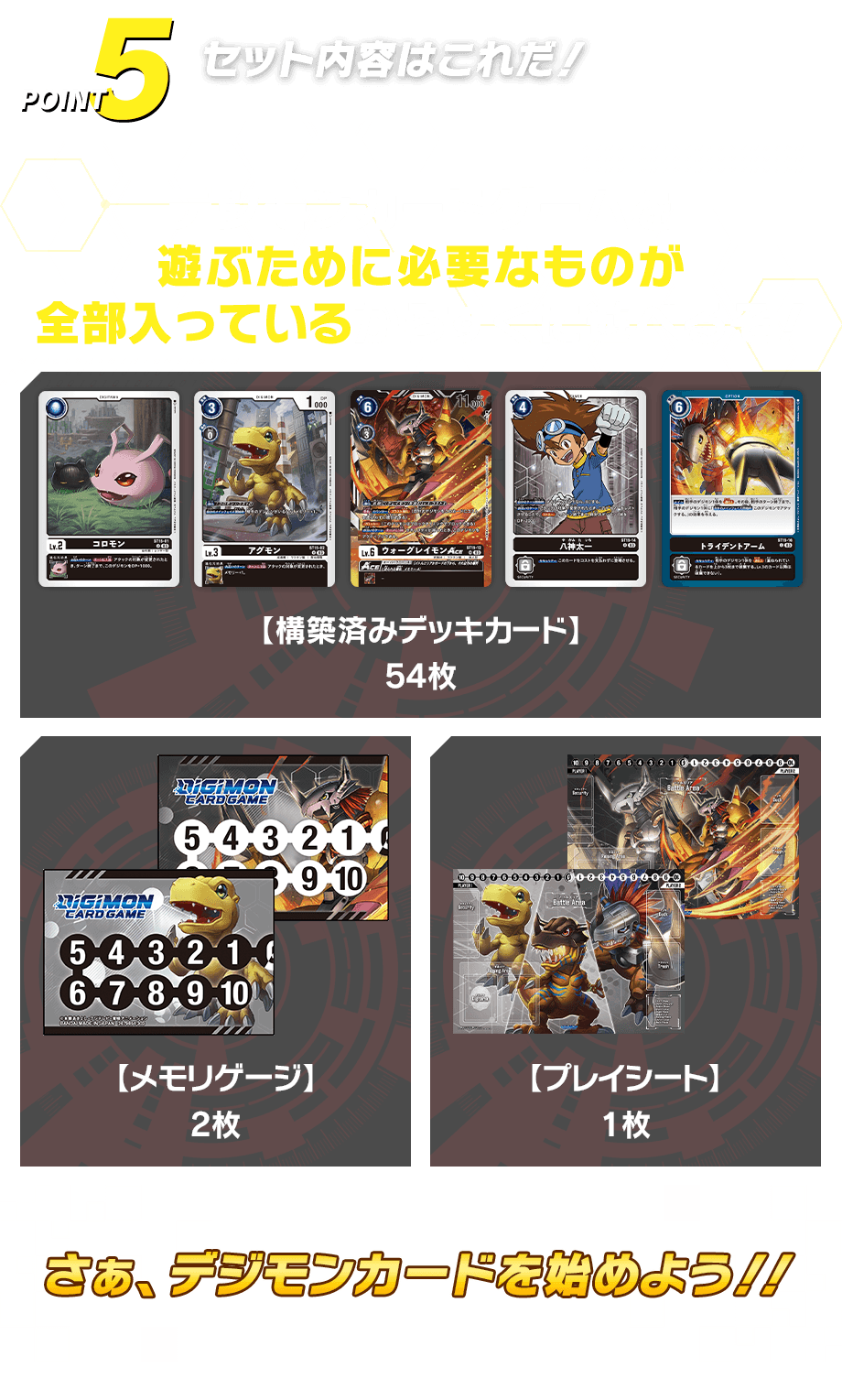 セット内容はこれだ！