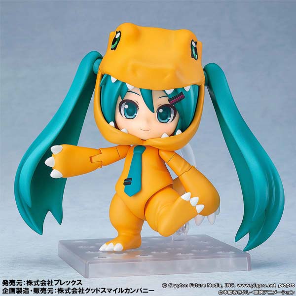 ねんどろいど　初音ミクきぐるみアグモンVer.