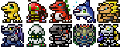 ２．デジタルモンスターCOLOR・デジモンペンデュラムCOLORのカラーdot
