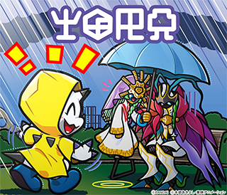 6月：ブルムロードモンの気分は雨のち晴れ？