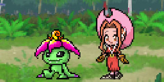 太刀川ミミ＆パルモン