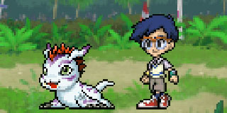 城戸丈＆ゴマモン